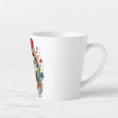 Tasse mit einem lächelnden Pitbull (Rechts)