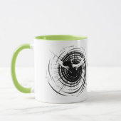 Tasse mit einem schönen Gedicht von Rumi über die (Links)