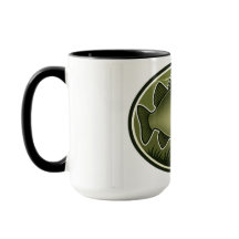 Tasse mit einem Smallmouth-Bass-Logo