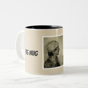 Tasse mit einem Verbrecher