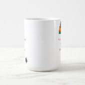 Tasse mit einer Botschaft zum Schutz von Bibliothe (Mittel)