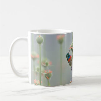 Tasse mit einer Fotografie eines sunbird