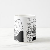 Tasse mit einer Garden Designer Illustration (Mittel)