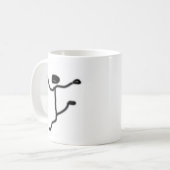 Tasse mit einer kleinen Figur (Vorderseite Links)