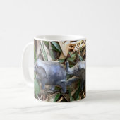 Tasse mit Elefanten und Bambusdesign (Vorderseite Links)