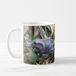 Tasse mit Elefanten und Bambusdesign