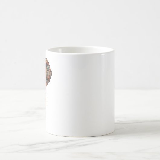 Tasse mit Elefantendesign (Mittel)