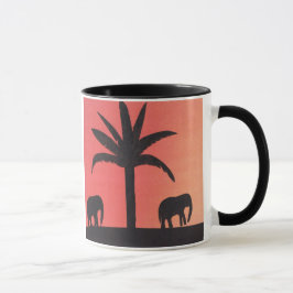 Tasse mit Elefantendesign