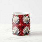 Tasse mit englischer Rose Design (Mittel)