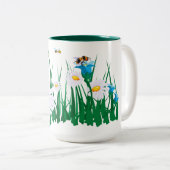 Tasse mit Farbe im Innern (VorderseiteRechts)