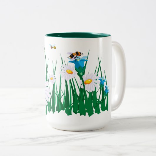 Tasse mit Farbe im Innern (VorderseiteRechts)