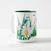 Tasse mit Farbe im Innern (Vorderseite Links)