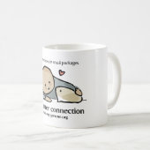 Tasse mit Farblogo und -website (VorderseiteRechts)