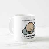 Tasse mit Farblogo und -website (Vorderseite Links)