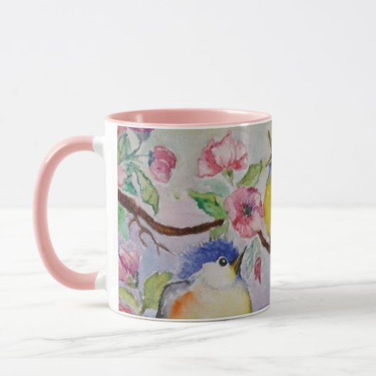Tasse mit Federkerzen (Links)