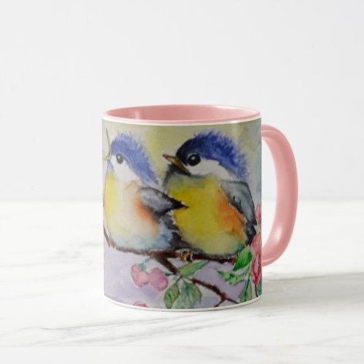 Tasse mit Federkerzen (VorderseiteRechts)