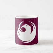 Tasse mit Flagge der Stadt Phoenix, Arizona (Mittel)
