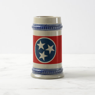 Tasse mit Flagge des Tennessee Staat - USA