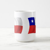 Tasse mit Flagge von Chile (Mittel)