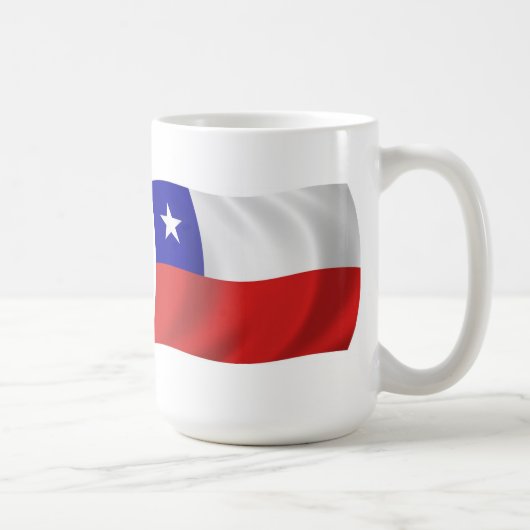 Tasse mit Flagge von Chile (Rechts)