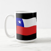 Tasse mit Flagge von Chile (Links)