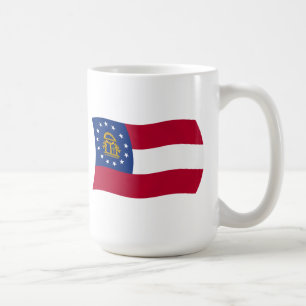 Tasse mit Flagge von Georgia