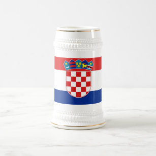 Tasse mit Flagge von Kroatien