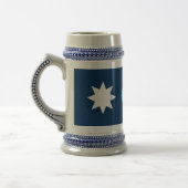 Tasse mit Flagge von Minnesota, USA (Links)