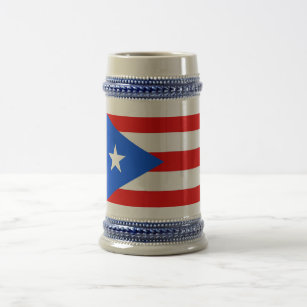 Tasse mit Flagge von Puerto Rico - USA