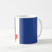 Tasse mit Flagge von Toronto, Ontario (VorderseiteRechts)
