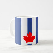 Tasse mit Flagge von Toronto, Ontario (Vorderseite Links)