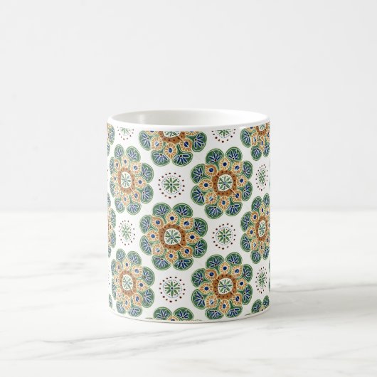Tasse mit Fliesendesign (Mittel)