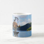 Tasse mit Foto vom Edersee und Schloß Waldeck (Mittel)