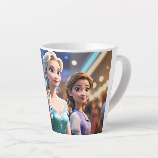 TASSE MIT FROZENMÄDCHENBILD (Rechte Ecke)