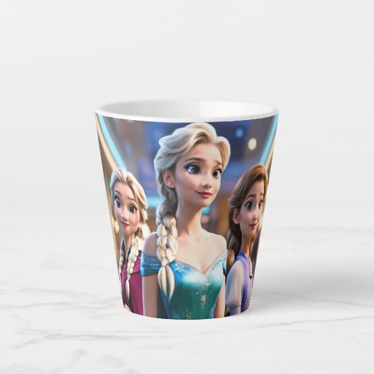 TASSE MIT FROZENMÄDCHENBILD (Vorderseite)