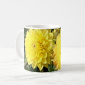 Tasse mit gelben Dahlien (Vorderseite Links)