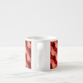 Tasse mit geometrischem Muster (Rückseite)