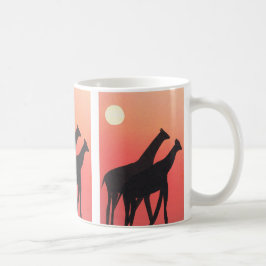 Tasse mit Giraffe Design