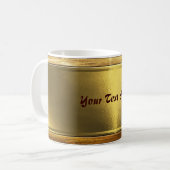 Tasse mit Goldplatte (Vorderseite Links)