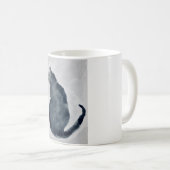 Tasse mit grauer Wasserfarbe (VorderseiteRechts)