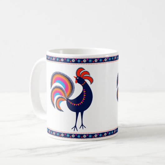 Tasse mit Hahn (Vorderseite Links)