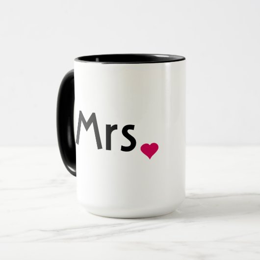 Tasse mit Herz und Liebe (Vorderseite Links)