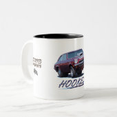 Tasse mit "HOOKED!" (Vorderseite Links)