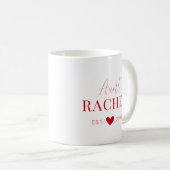 Tasse mit individuellem Monogramm für Tanten (VorderseiteRechts)
