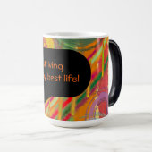 Tasse mit inspirierendem Zitat (VorderseiteRechts)