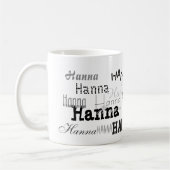 Tasse mit irgendeinem Namen/Nimimuki (Links)