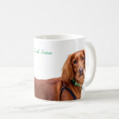 Tasse mit Irish Setter (VorderseiteRechts)