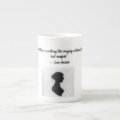 Tasse mit Jane Austen Zitat (Vorderseite)