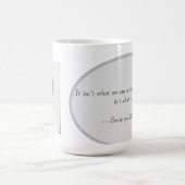 Tasse mit Jane Austen Zitat (Mittel)
