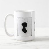 Tasse mit Jane Austen Zitat (Links)